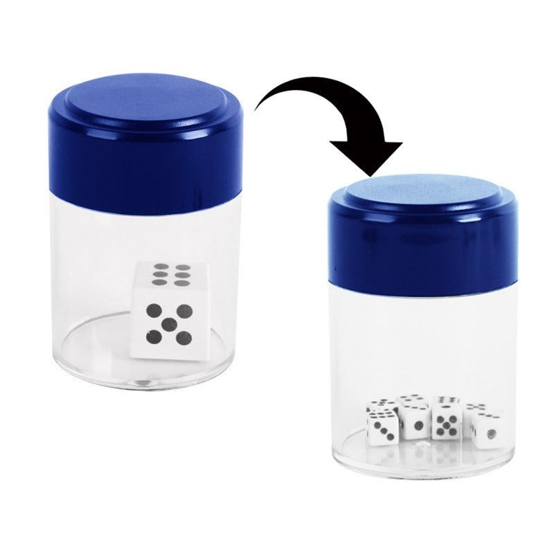 Color Explosion Dice Chamber Close Up Magic